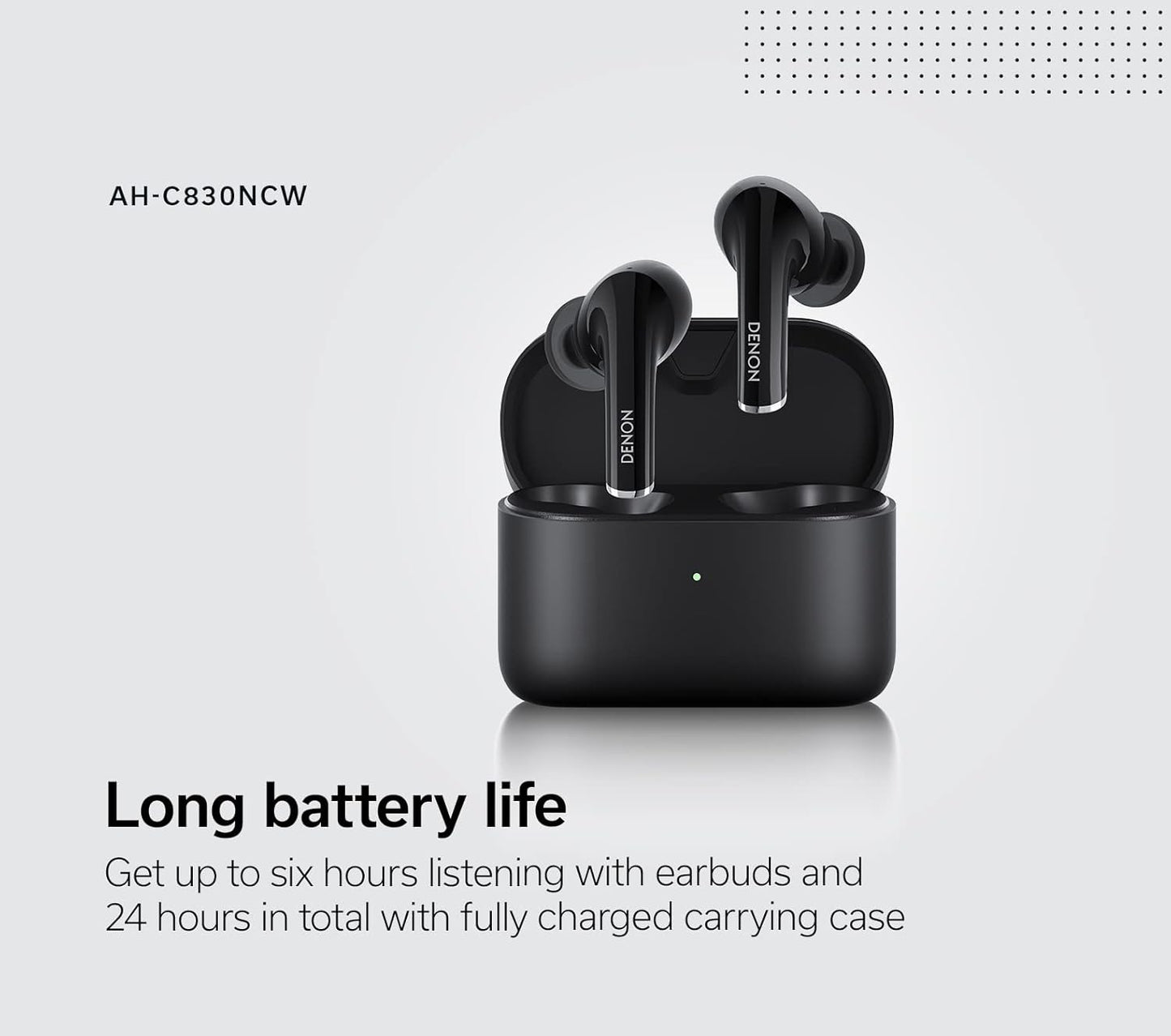 Denon AH-C830NCW In-Ear Headphones