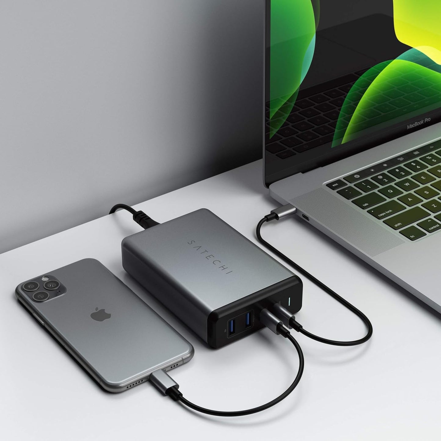 SATECHI 108W Pro USB C PD Desktop Charging Station