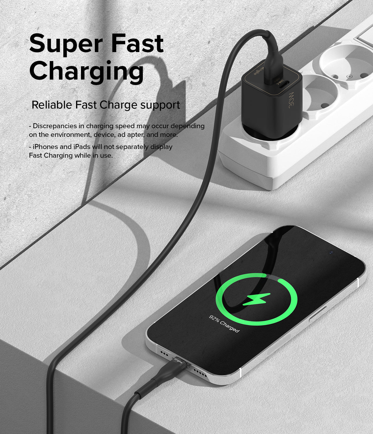 Fast Charging Pastel Cable | A Type-Lightning | 1.2m