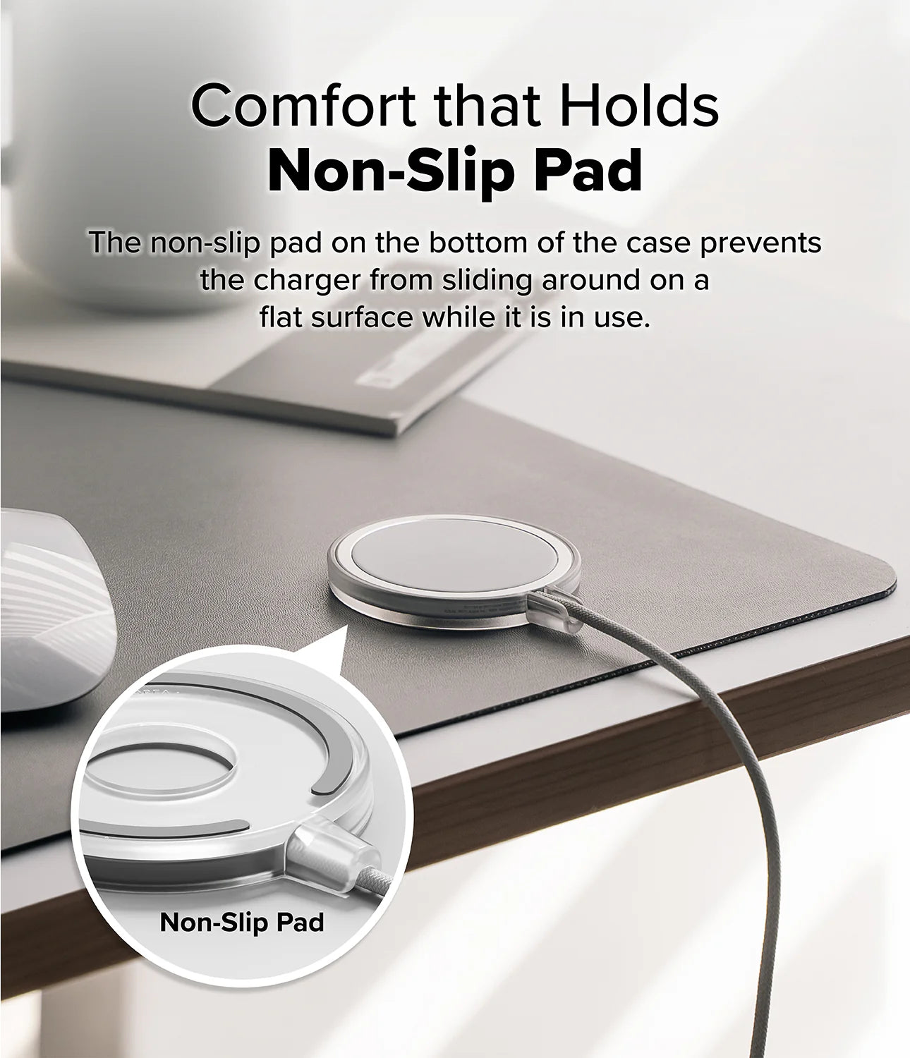 MagSafe Charger Case | Slim | Matte Clear