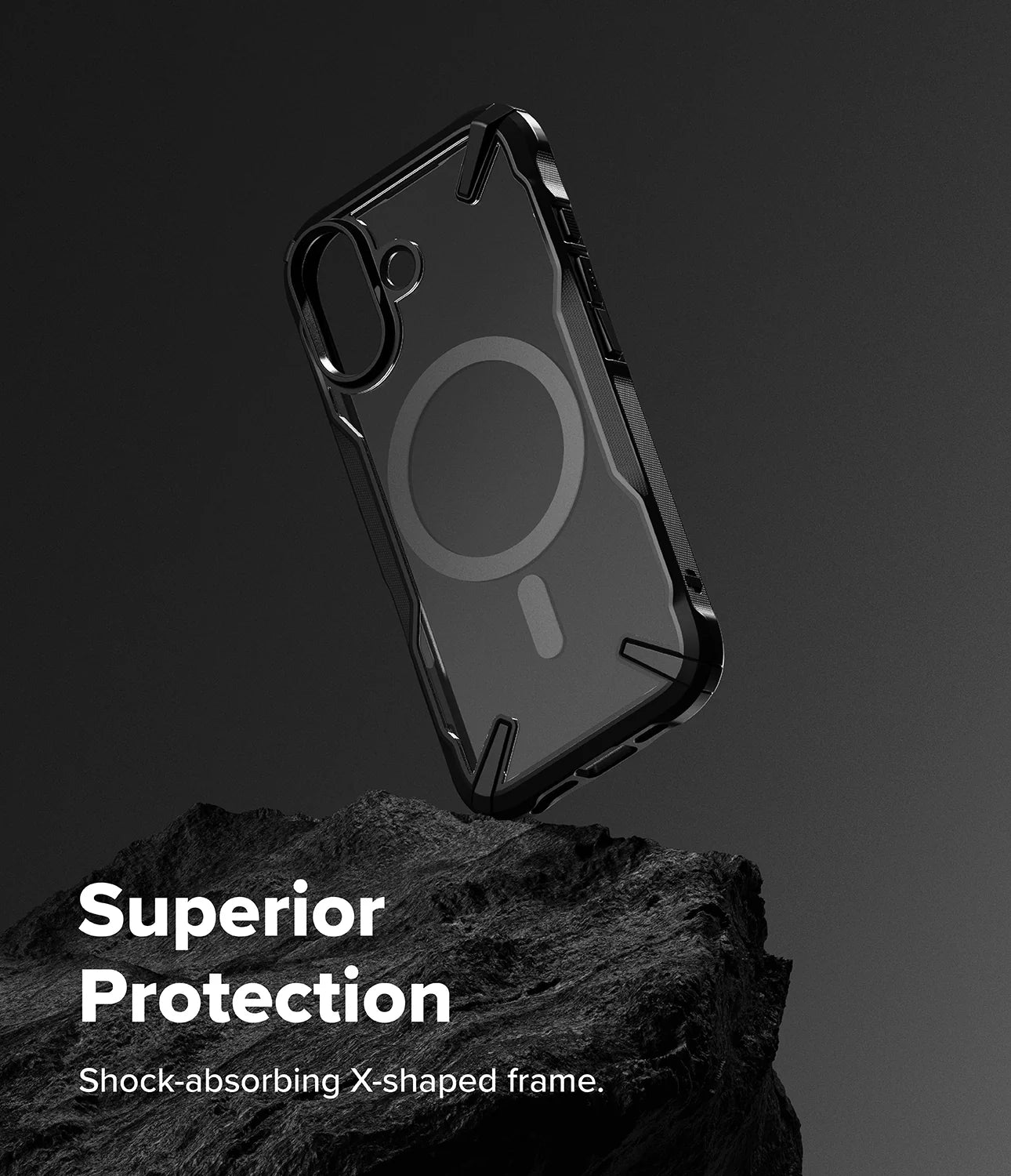 iPhone 17 Series Case | Fusion-X Magnetic Black