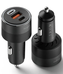3-Port Car Fast Charger
