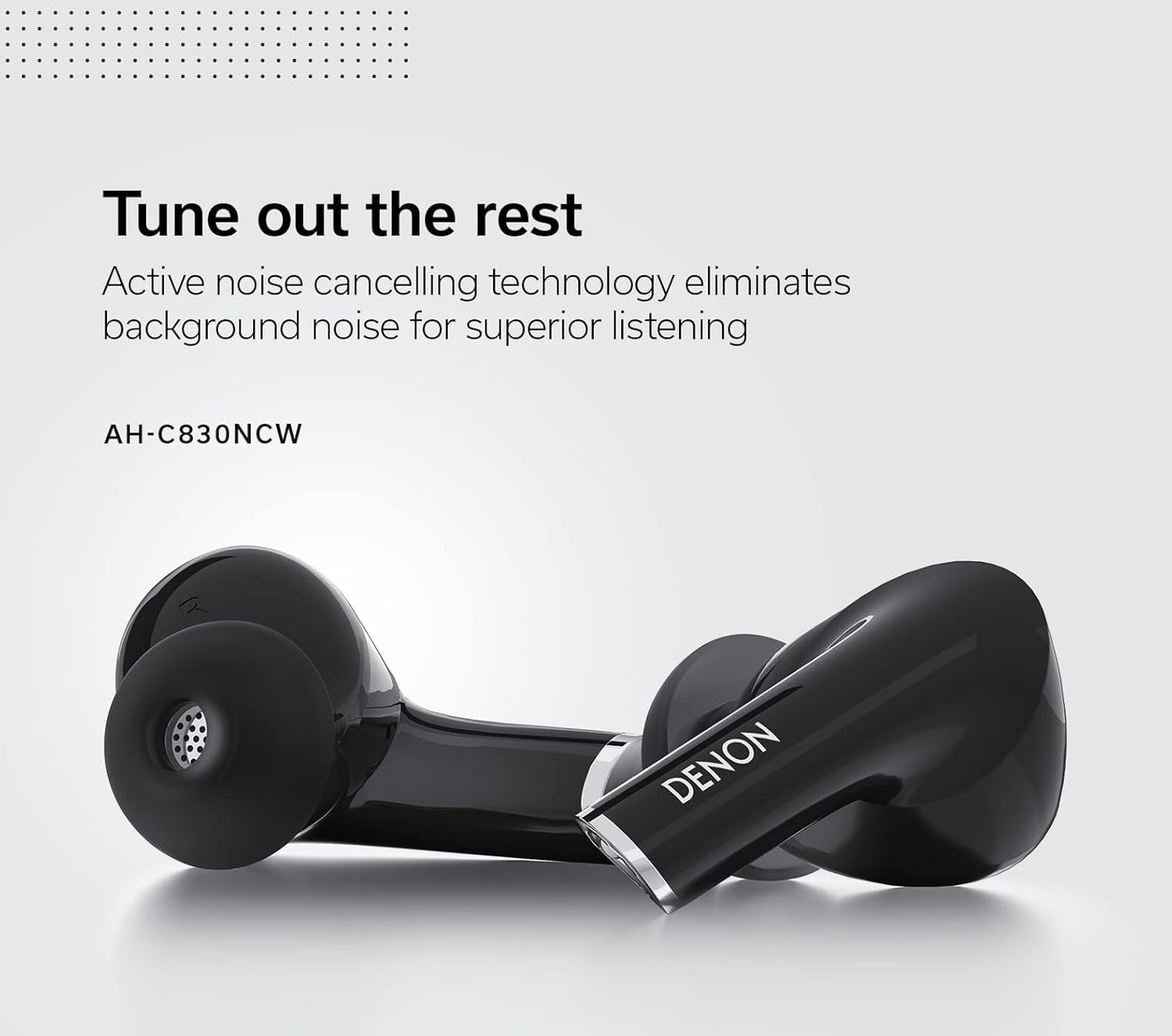 Denon AH-C830NCW In-Ear Headphones