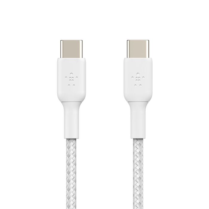 Braided USB-C to USB-C Cable (60W) 2 Pack