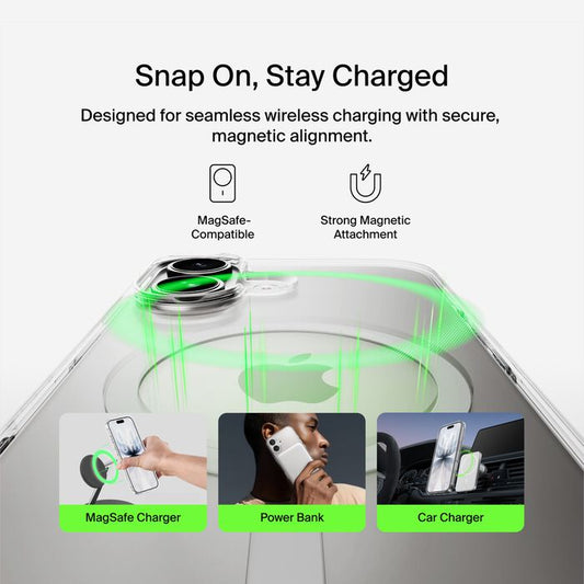 Belkin SheerForce Clear Case for iPhone 17 Series