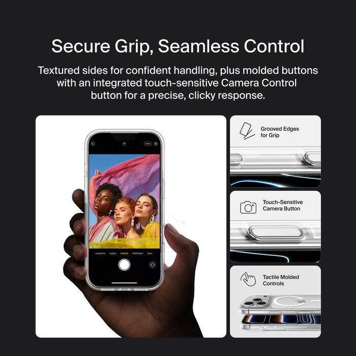 Belkin SheerForce Clear Case for iPhone 17 Series