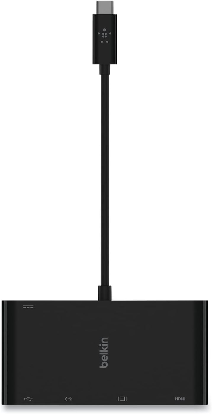 Belkin USB-C Multimedia + Charge Adapter (4K HDMI / USB-A / USB-C / VGA)