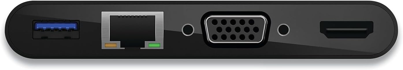 Belkin USB-C Multimedia + Charge Adapter (4K HDMI / USB-A / USB-C / VGA)