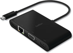 Belkin USB-C Multimedia + Charge Adapter (4K HDMI / USB-A / USB-C / VGA)