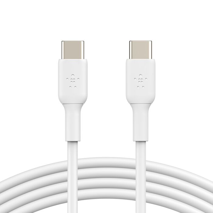 Belkin 2-Pack USB-C to USB-C PVC Cable 1m (White)