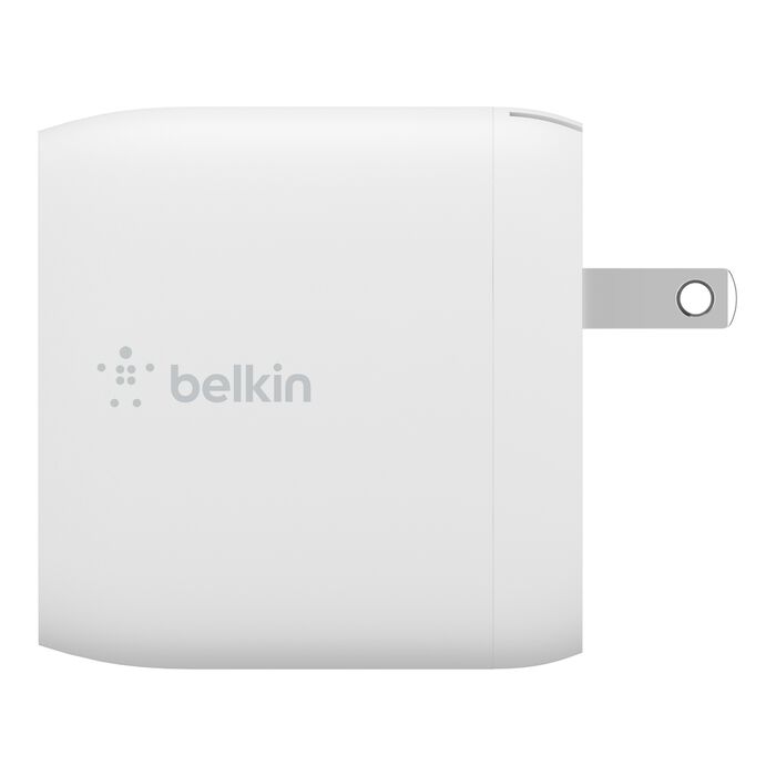 Belkin 24W Dual Port USB Wall Charger with USB-C Cable