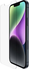 Belkin TemperedGlass Screen Protector for iPhone 14 / 13 / 13 Pro (Antimicrobial Treated)