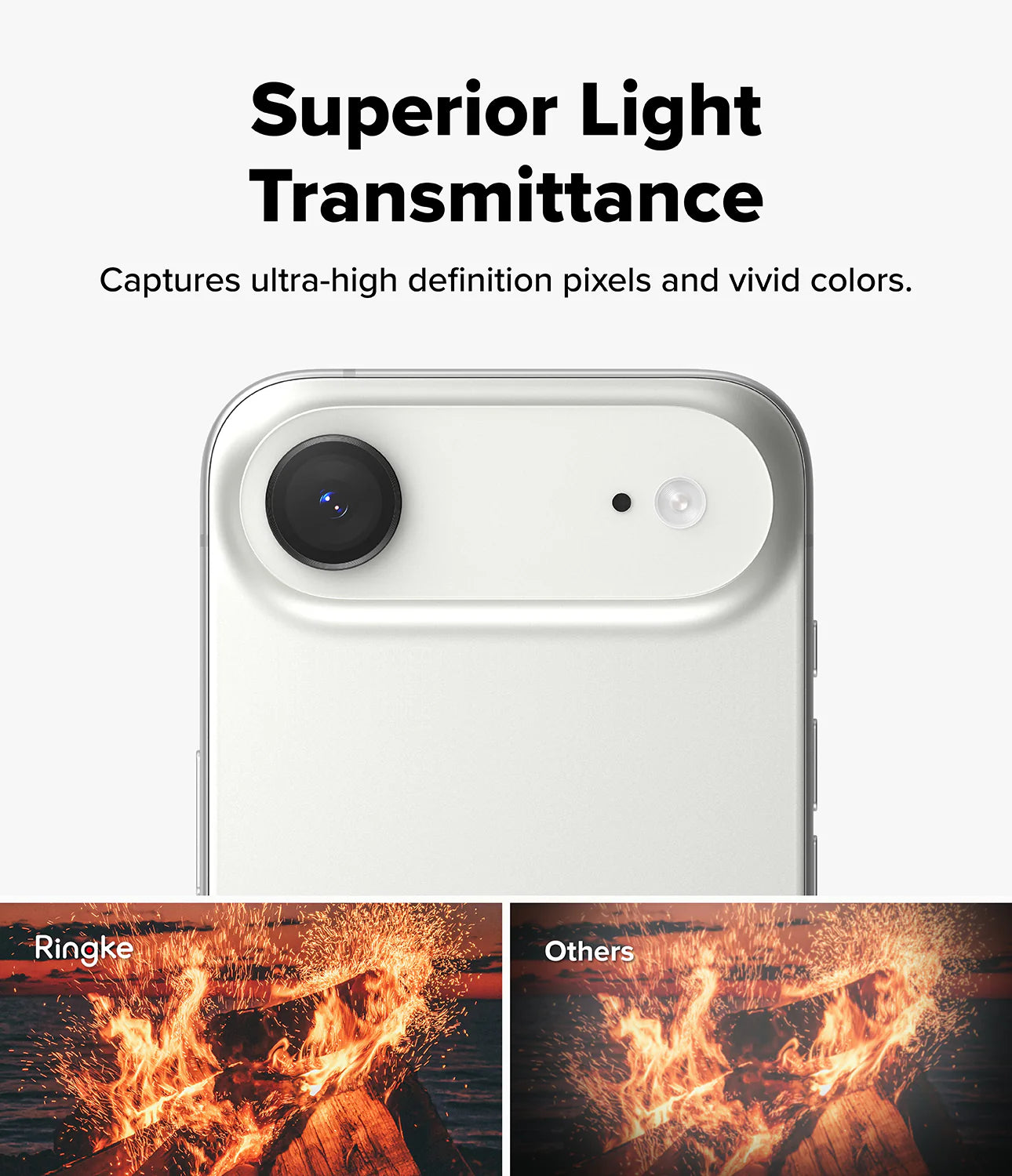 iPhone 17 Series | Camera Lens Frame Glass | 2 Pack