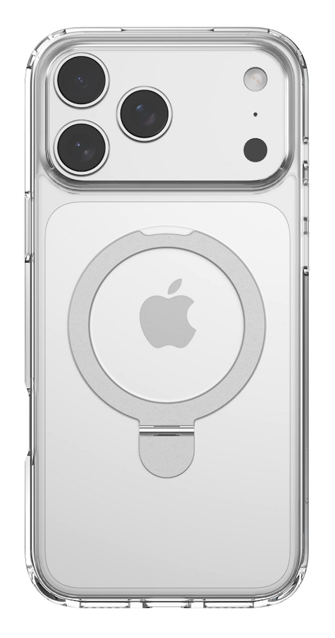 Clean Series Magnetic Shockproof Case With Bracket | iPhone 17 Series