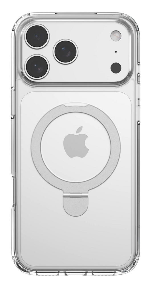 Clean Series Magnetic Shockproof Case With Bracket | iPhone 17 Series