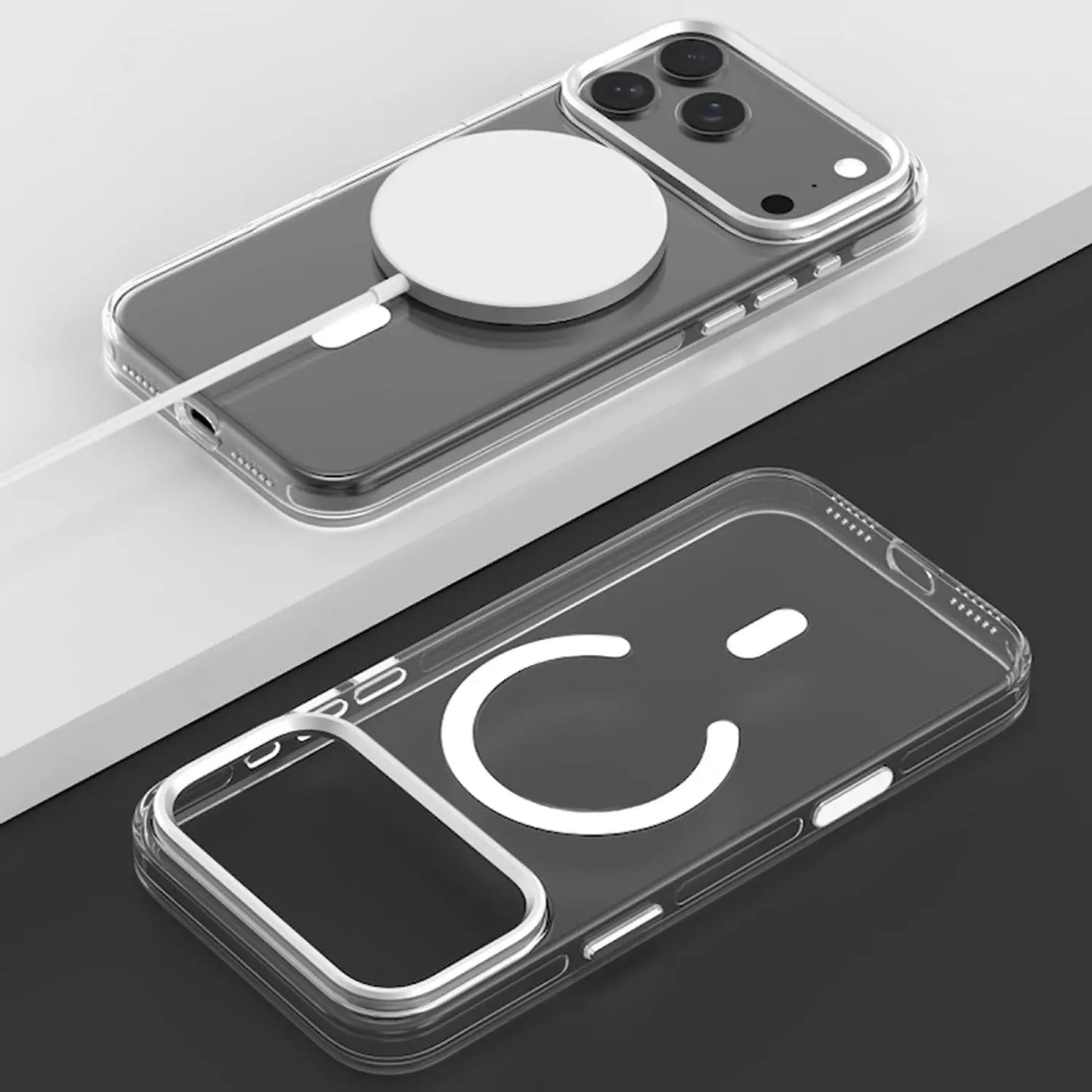 Devia Crystal Series Magnetic Shockproof Case with Built-in Touch | iPhone 17 Series