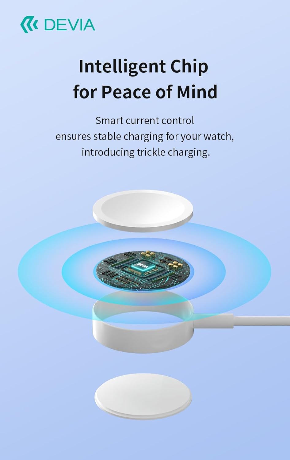 Devia Smart Series 3-in-1 Wireless Charger for Apple Watch