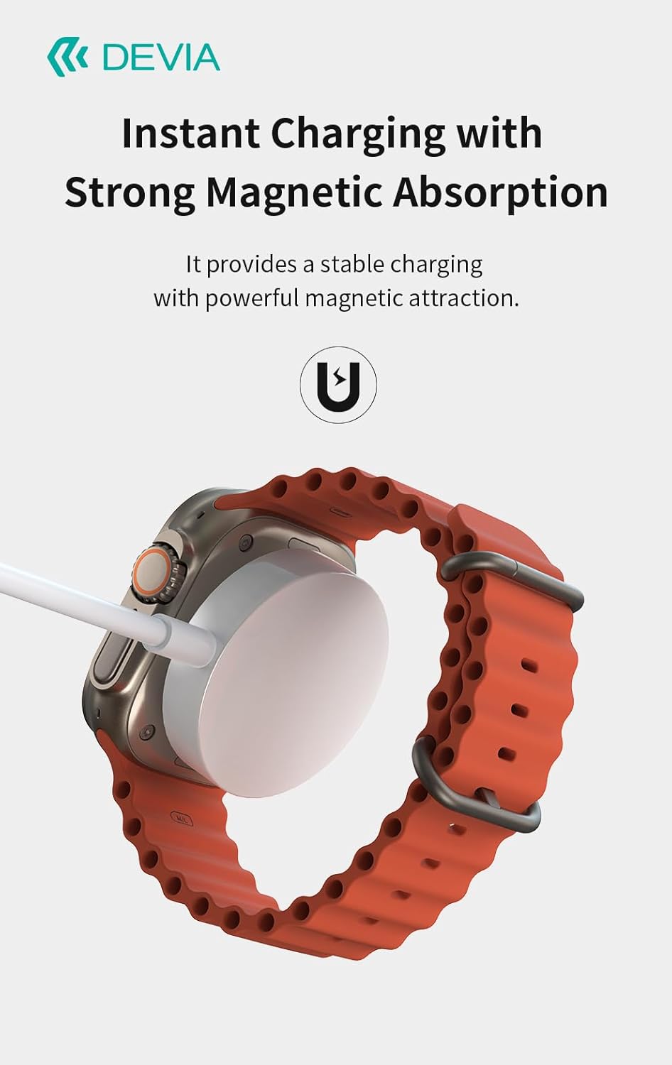 Devia Smart Series 3-in-1 Wireless Charger for Apple Watch