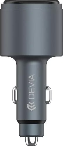 Devia Extreme Speed Series 116W Metal Car Charger (USB-A + Dual USB-C)