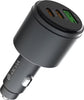 Devia Extreme Speed Series 116W Metal Car Charger (USB-A + Dual USB-C)
