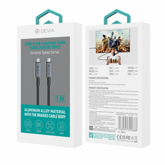 Devia Extreme Speed USB4.0 Cable – 240W PD, 40Gbps, 8K@60Hz