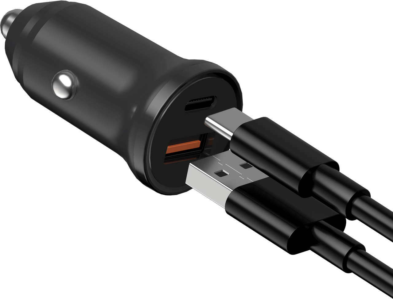 Devia Smart Series Mini 30W PD & QC 3.0 Car Charger