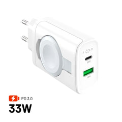 FIXED Power Socket Travel Charger – 33W (White)