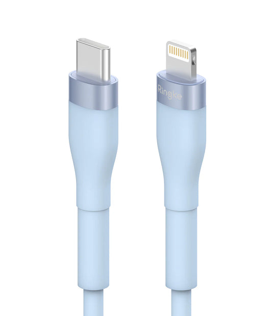 Fast Charging Pastel Cable | C Type-Lightning | 2m