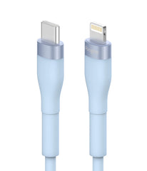 Fast Charging Pastel Cable | C Type-Lightning | 2m