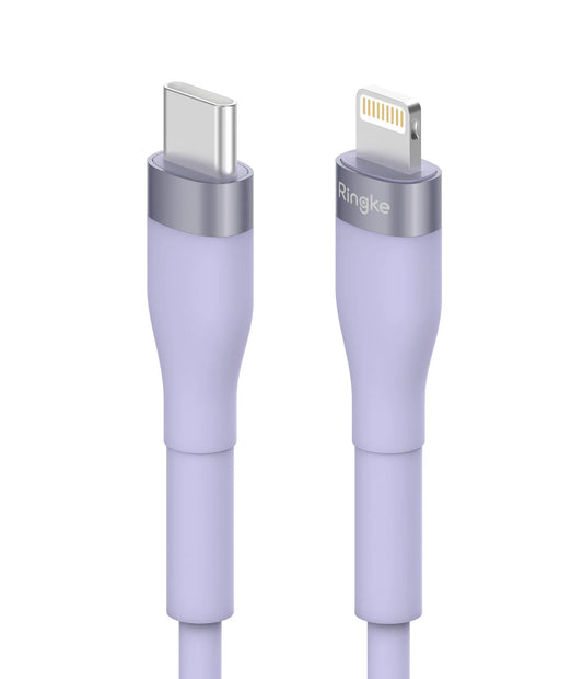 Fast Charging Pastel Cable | C Type-Lightning | 2m