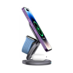 Flat 3-in-1 Magnetic Wireless Charger