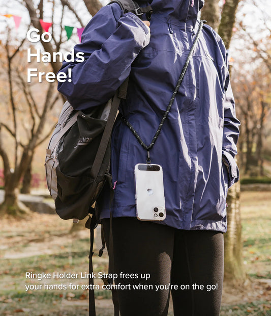 Holder Link Strap | Black & White