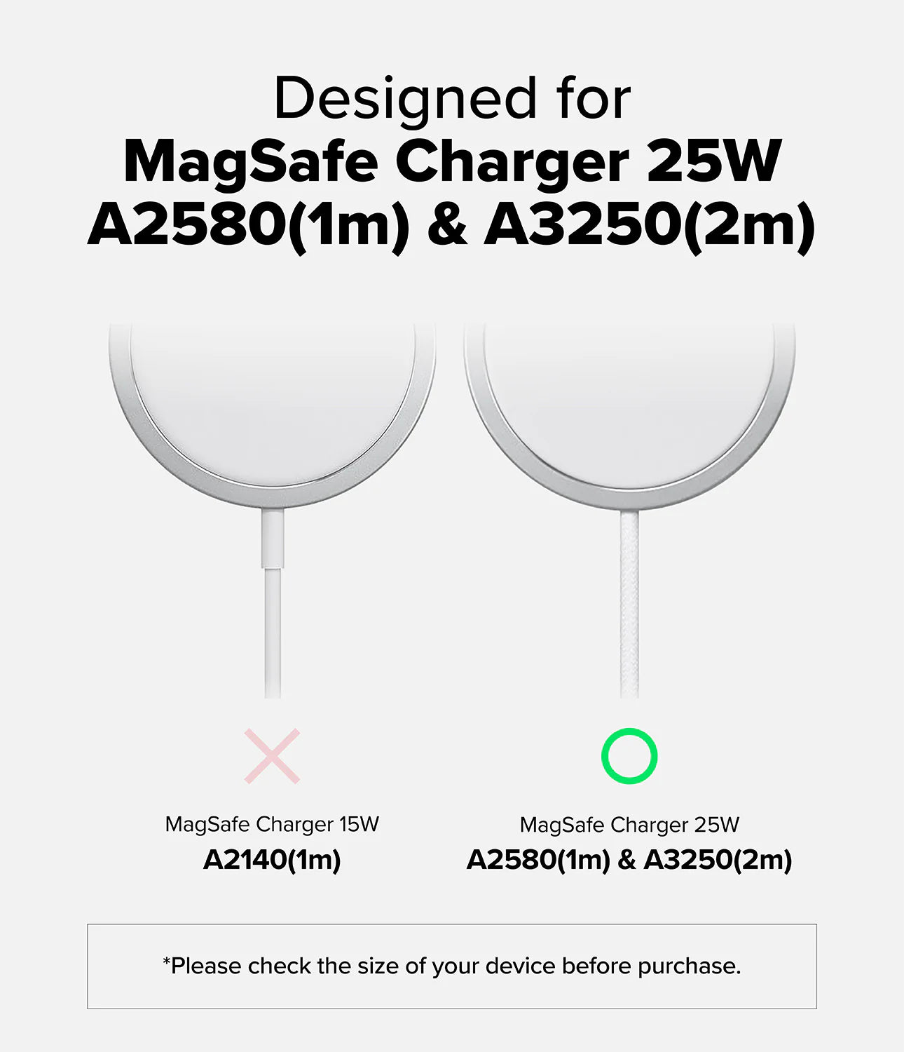 MagSafe Charger Case | Slim | Matte Clear