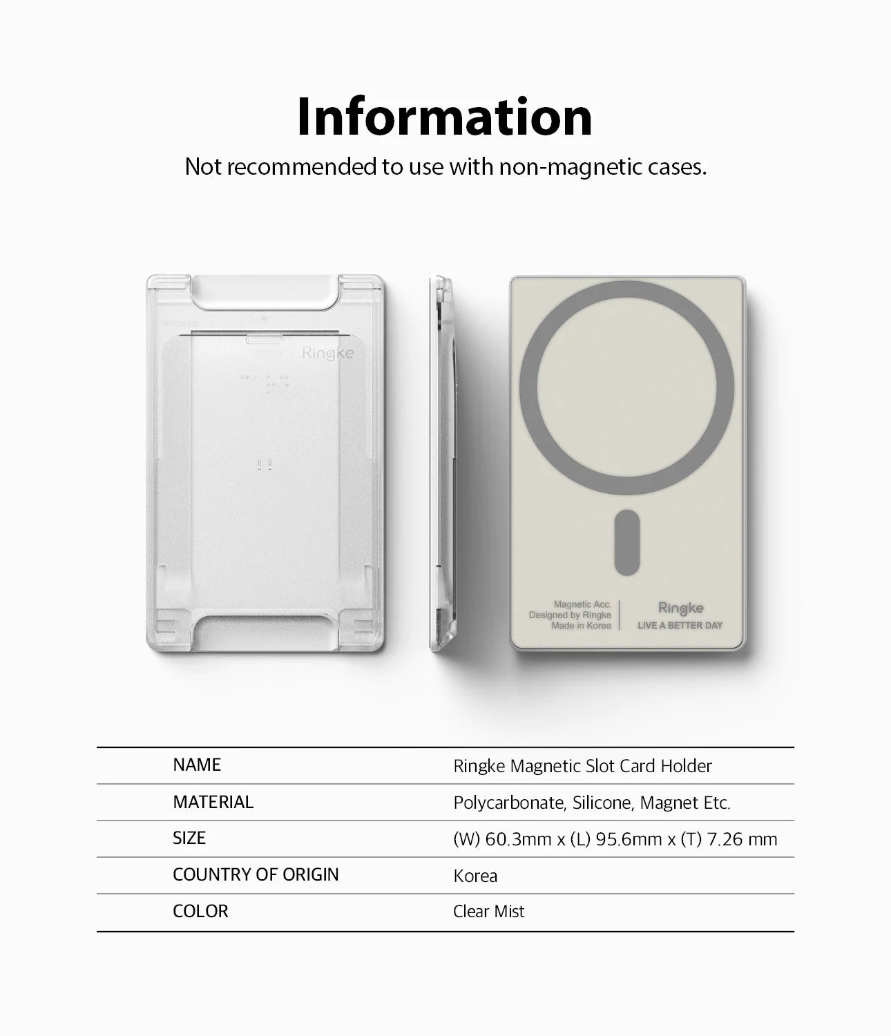 Card Holder | Ringke Magnetic Slot