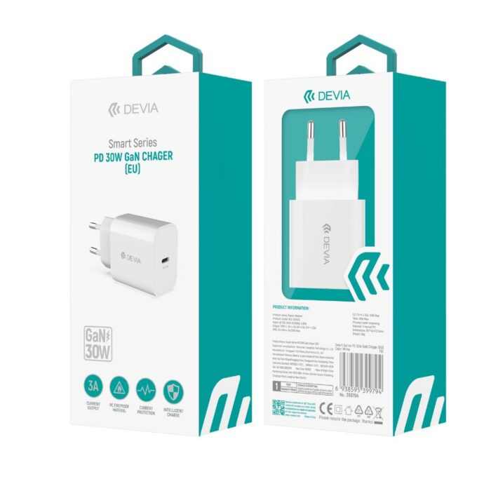 Devia Smart Series PD30W GaN Charger