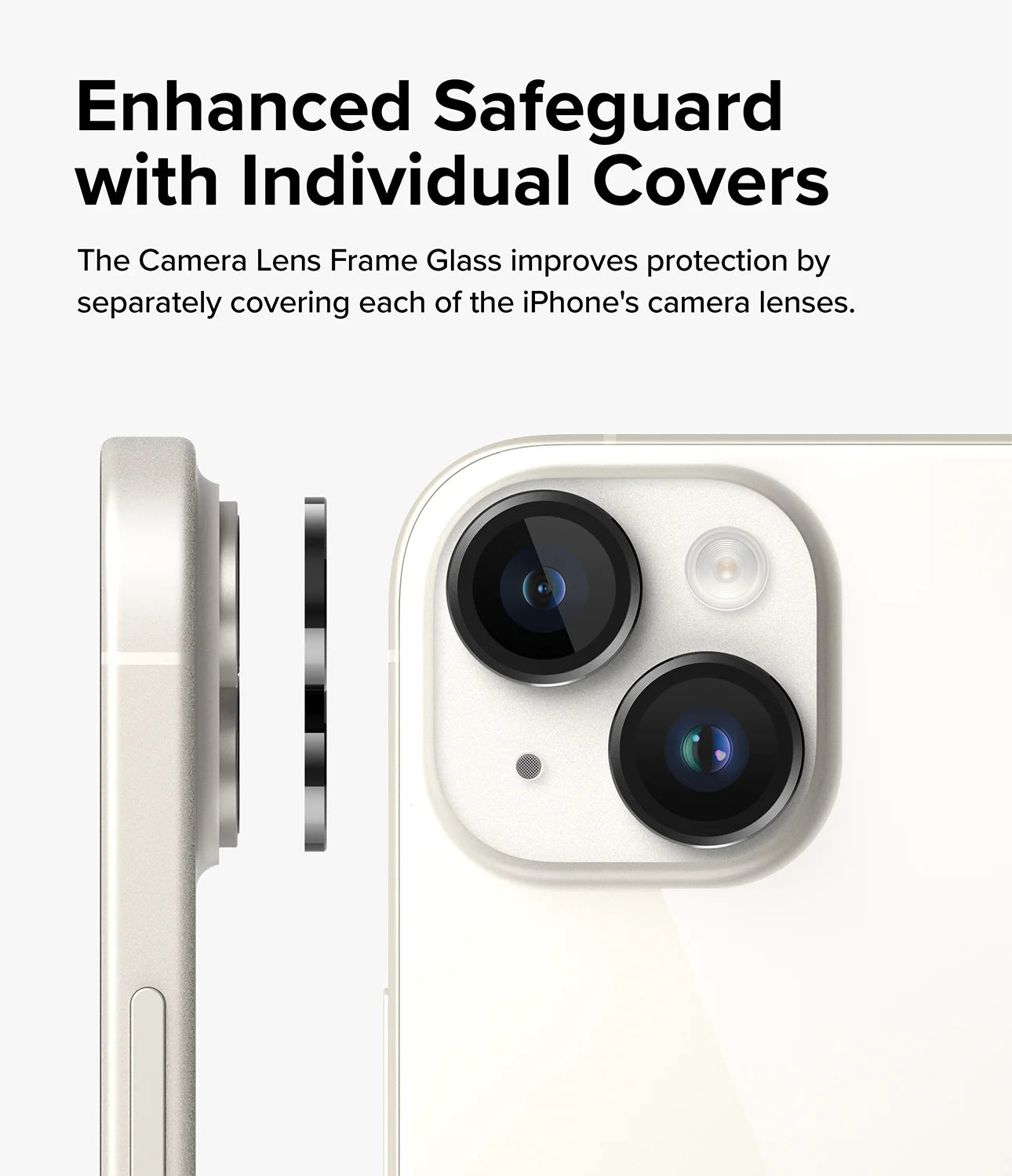 iPhone 15 Plus / 15 | Camera Lens Frame Glass
