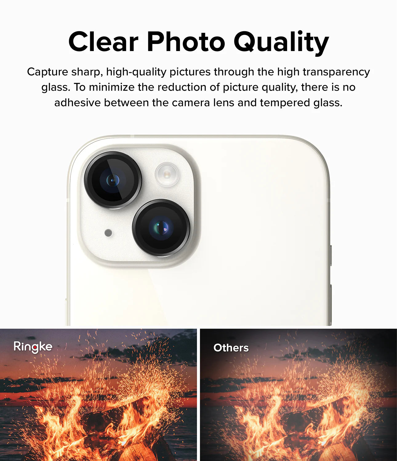 iPhone 15 Plus / 15 | Camera Lens Frame Glass