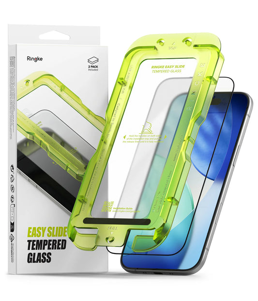 iPhone 17 Series East Slide Tempered Glass | 2 Pack