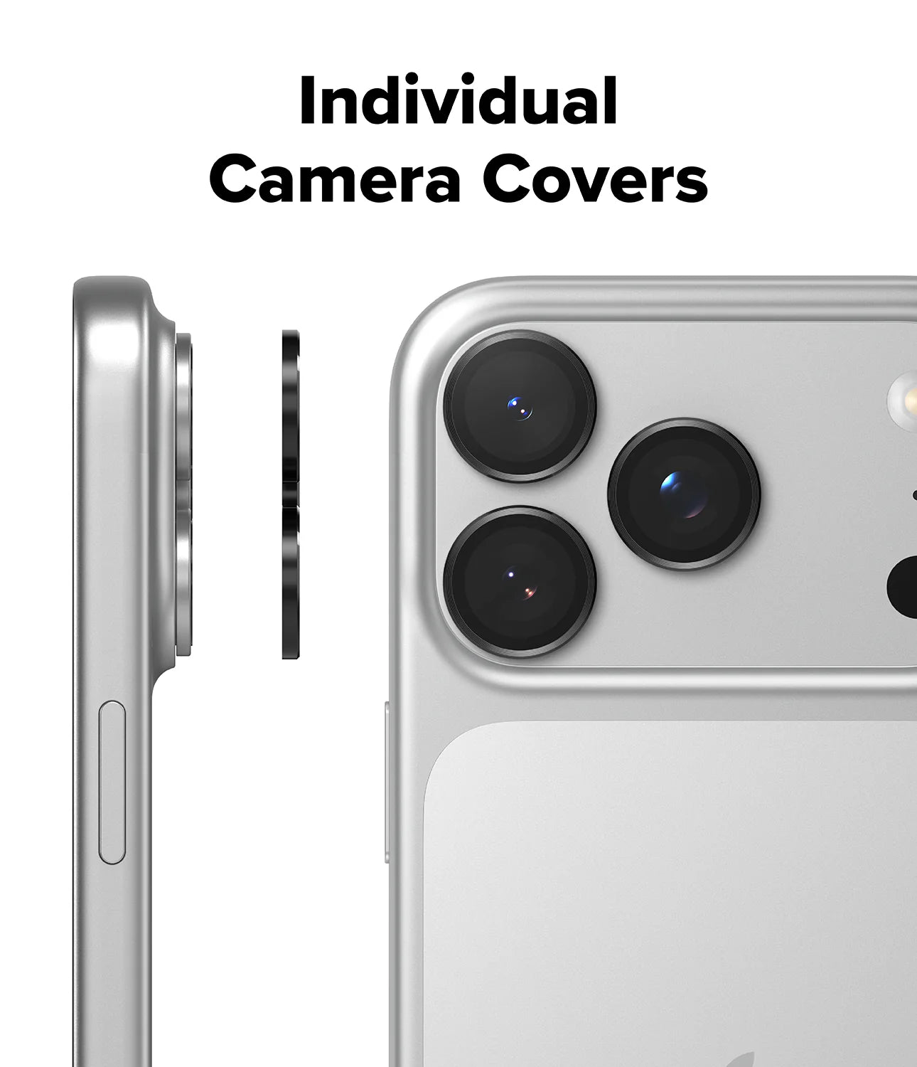 iPhone 17 Series | Camera Lens Frame Glass | 2 Pack