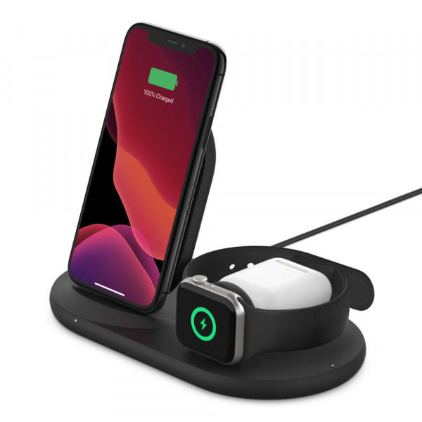 BOOST↑CHARGE™ 3-in-1 Wireless Charger for Apple Devices - iShop by LEAL